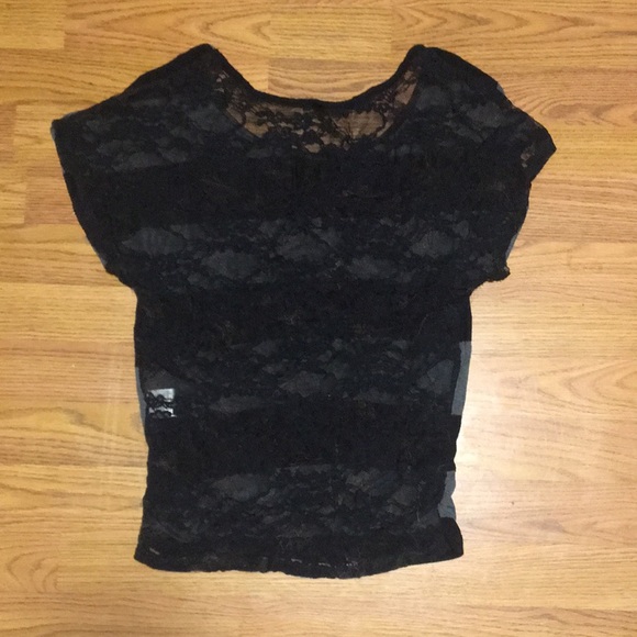 Black and grey striped shirt :D - Picture 2 of 2